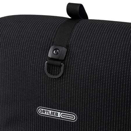 Ortlieb Enkele Fietstas Back-Roller High Visibility QL 3.1 Black 20L