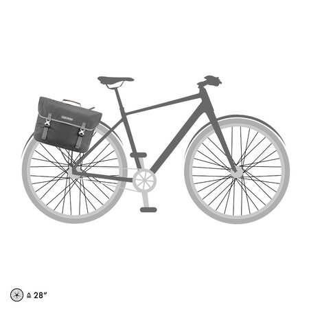 Ortlieb Commuter Bag Urban QL 3.1 Pepper - 20L