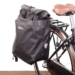 Ortlieb Enkele Fietstas en Rugtas Vario QL 3.1 Black 20L