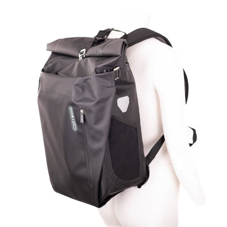 Ortlieb Enkele Fietstas en Rugtas Vario QL 3.1 Black 20L