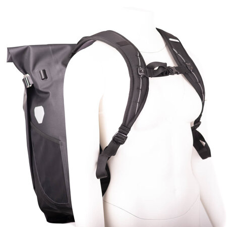 Ortlieb Enkele Fietstas en Rugtas Vario QL 3.1 Black 20L