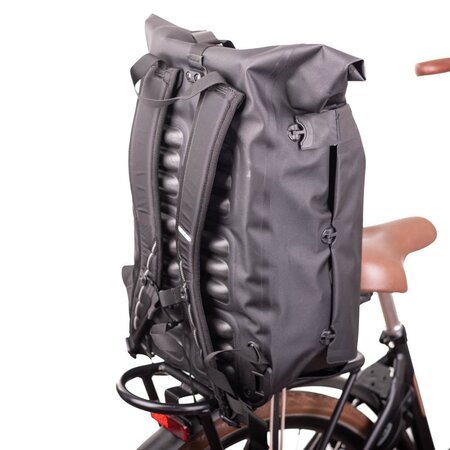 Ortlieb Enkele Fietstas en Rugtas Vario QL 3.1 Black 20L
