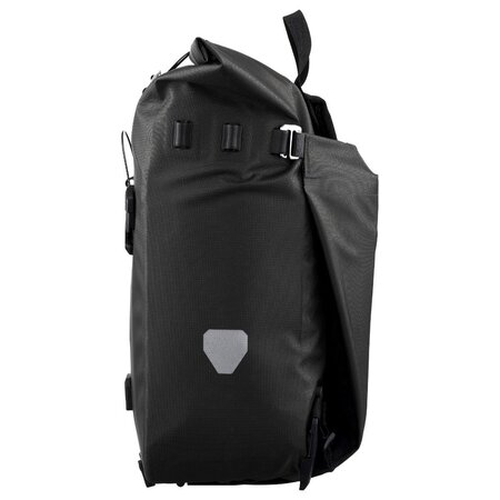 Ortlieb Enkele Fietstas en Rugtas Vario QL 3.1 Black 20L
