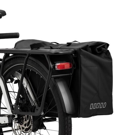 Urban Proof Enkele fietstas Longtail Recycled 60L Zwart