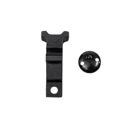 Ortlieb Gespsluiting X-Stealth QL2.1 25 mm - Zwart