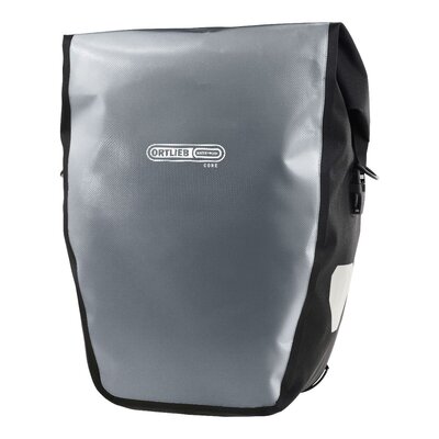 Ortlieb Enkele Fietstas Back-Roller Core QL 2.1 Alu Grey - 20L