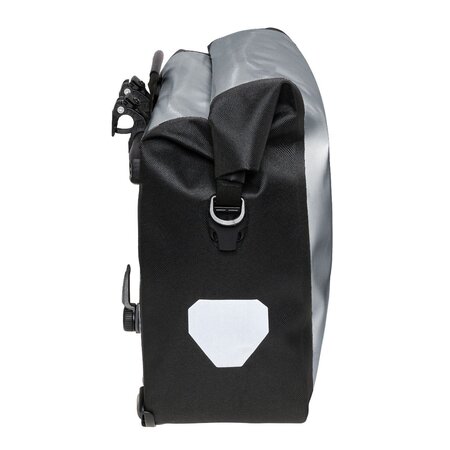 Ortlieb Enkele Fietstas Back-Roller Core QL 2.1 Alu Grey - 20L