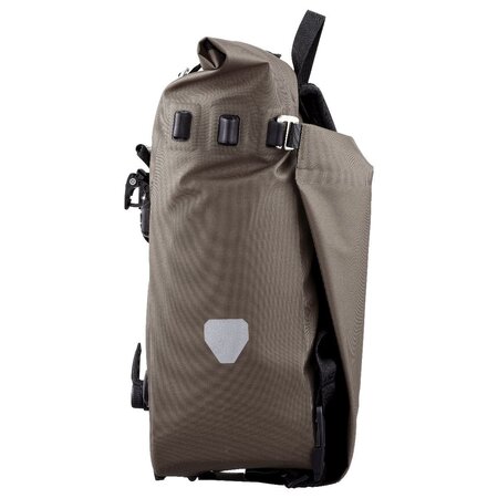 Ortlieb Enkele Fietstas en Rugtas Vario QL 2.1 Dark Sand - 20L