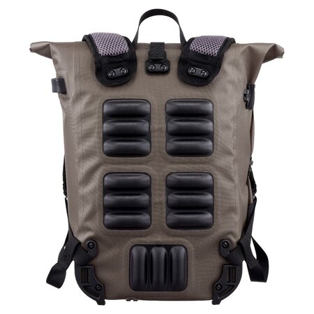 Ortlieb Enkele Fietstas en Rugtas Vario QL 2.1 Dark Sand - 20L