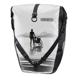 Ortlieb Enkele Fietstas Back-Roller Design Lake QL 2.1 White/Black 20L