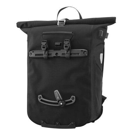 Ortlieb Enkele Fietstas en Rugtas Vario Plus QL 2.2 Black - 26L