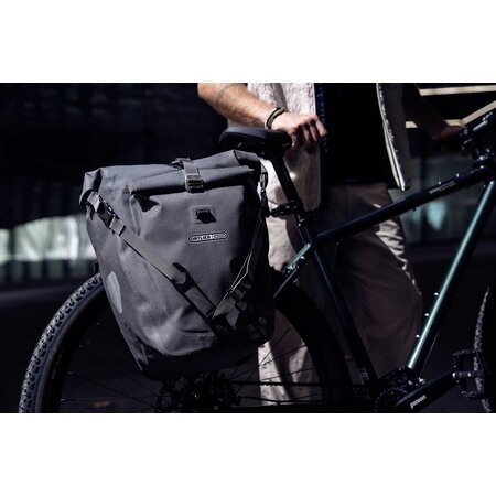 Ortlieb Enkele Fietstas Back-Roller Plus Urban QL 2.2 Pepper - 23L