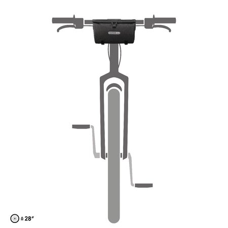 Ortlieb Stuurtas Velo-Sling Zwart 3L