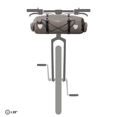 Ortlieb Handlebar-Pack Flex Dark Sand - 15L