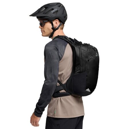 Vaude Fietsrugzak Trailvent 15 Black