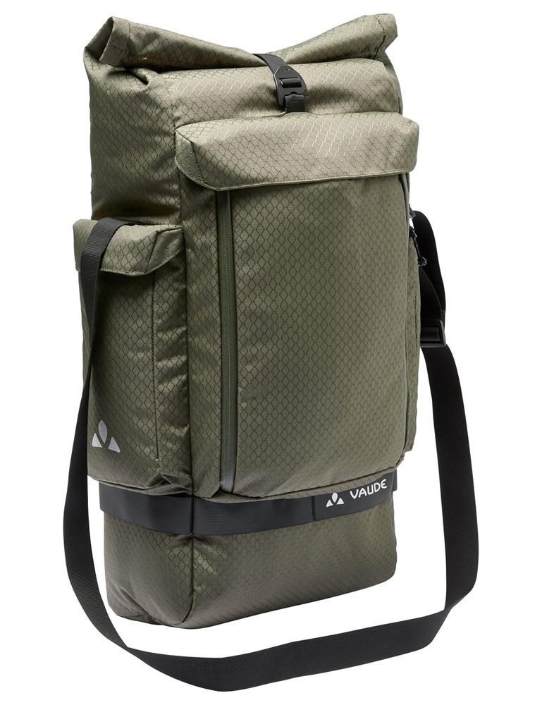 Enkele fietstas Cyclist Back 27L Khaki