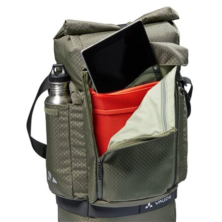Vaude Enkele fietstas Cyclist Back 27L Khaki