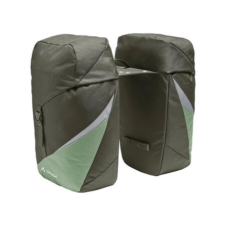 Vaude Dubbele fietstas TwinRoadster 52L Khaki