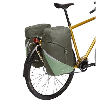 Vaude Dubbele fietstas TwinRoadster 52L Khaki