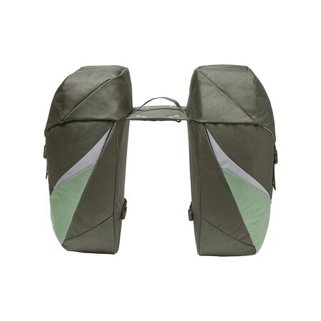 Vaude Dubbele fietstas TwinRoadster 52L Khaki