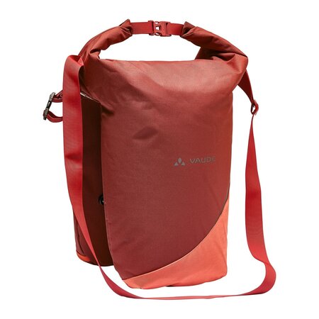 Vaude Dubbele fietstas Road Master Urban 38L Dark Cherry