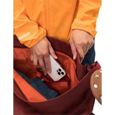 Vaude Dubbele fietstas Road Master Urban 38L Dark Cherry