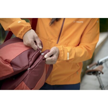 Vaude Dubbele fietstas Road Master Urban 38L Dark Cherry