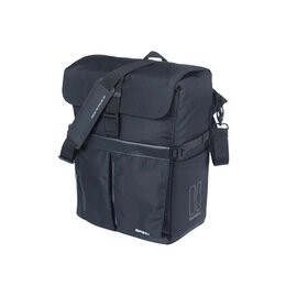 Basil Enkele Fietstas Move MIK Hooks 15L Zwart