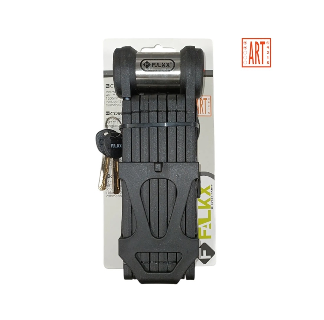 Vouwslot Compact 120 cm Zwart ART-2