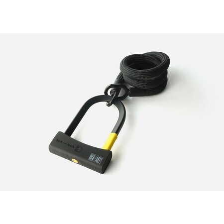 Tex-Lock Kabelslot Textielslot Eyelet M Onyx Black + D-Lock - ART-3