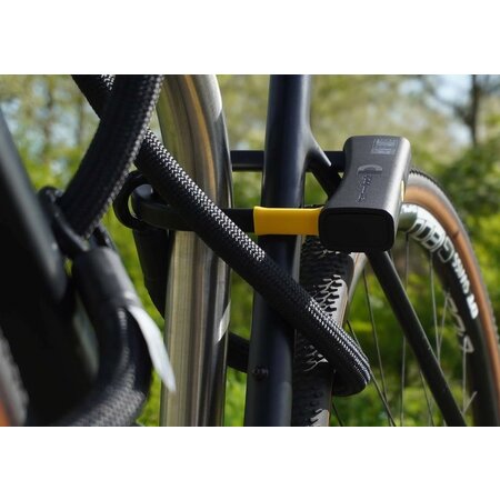 Tex-Lock Kabelslot Textielslot Eyelet M Onyx Black + D-Lock - ART-3