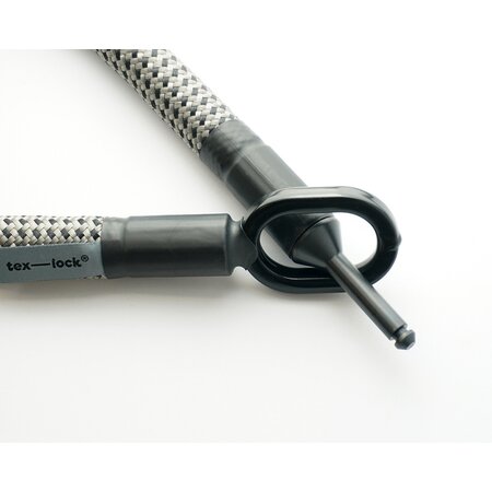 Tex-Lock Insteekslot Mate Electric Grey - Textielslot