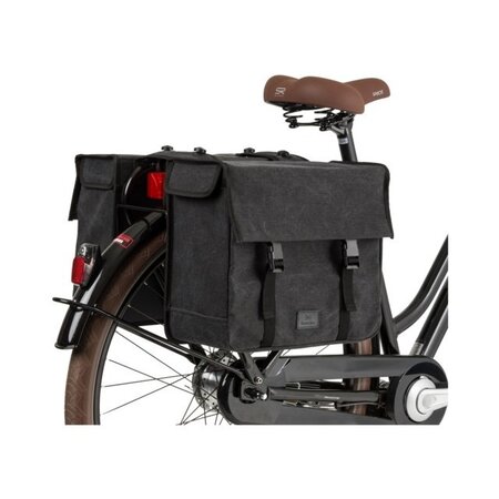 FastRider Dubbele fietstas Celo 34L Antraciet