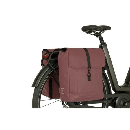 FastRider Dubbele fietstas Jaxx II 28L Mahogany Brown