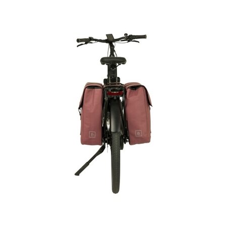 FastRider Dubbele fietstas Jaxx II 28L Mahogany Brown