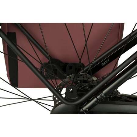 FastRider Dubbele fietstas Jaxx II 28L Mahogany Brown