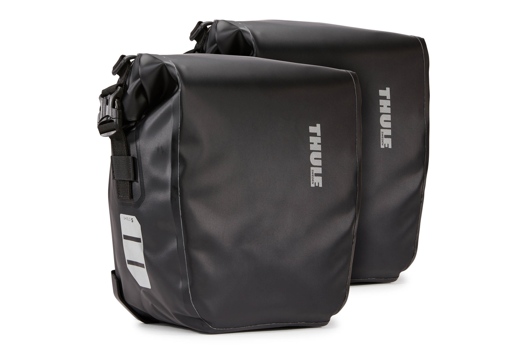 Dubbele fietstas Shield Pannier Small 26L Zwart