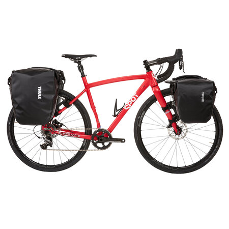 Thule Dubbele fietstas Shield Pannier Small 26L Zwart