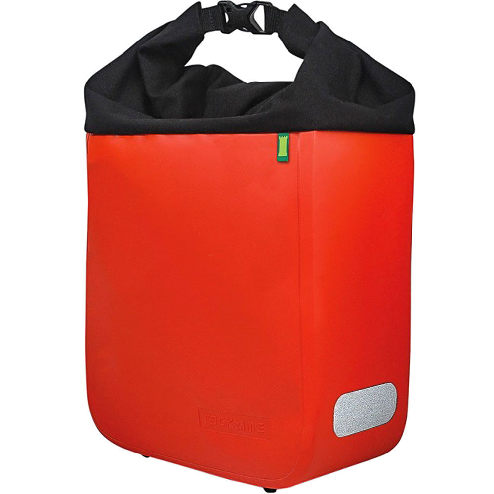Enkele fietstas Donna Zwart/Oranje - 15L afbeelding