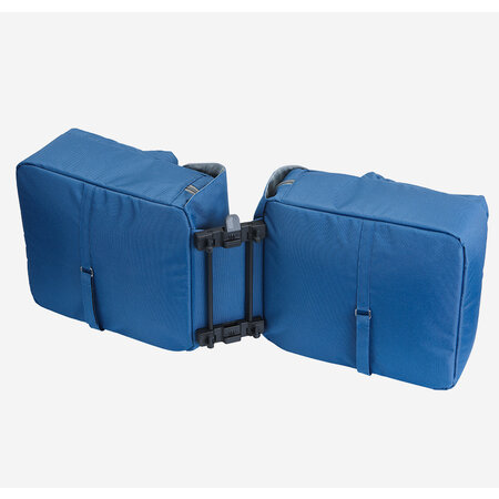 Racktime Dubbele fietstas Ture Carbon Black - 24L + 5L