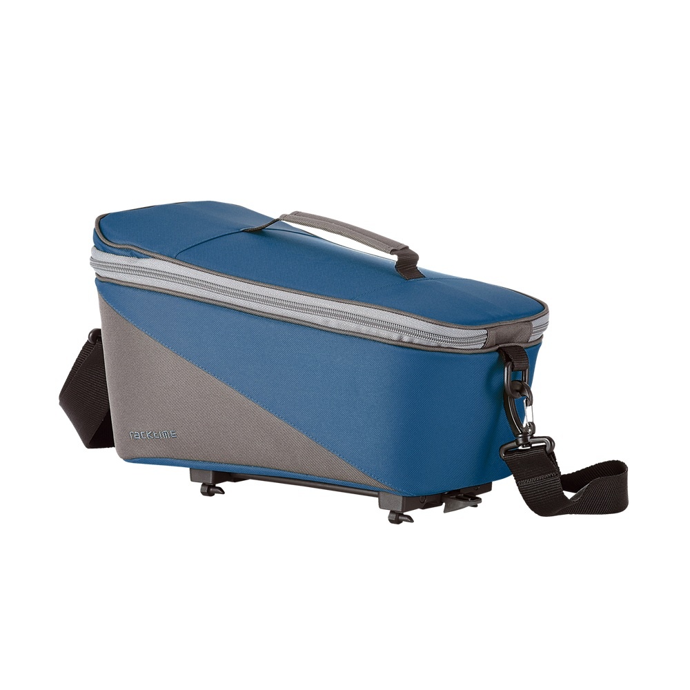 Bagagedragertas Talis blauw/grijs