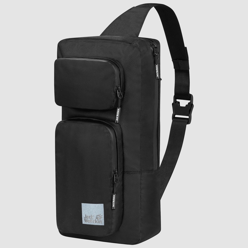 Schoudertas Lyon Cross Over 8L Ultra Black afbeelding