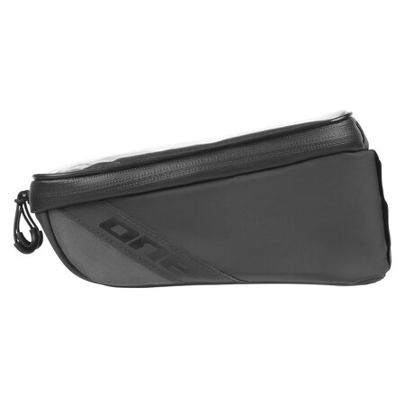 ONE Bikeparts Bovenbuistas 50 Zwart - 0,7L met smartphone venster