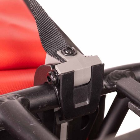 AGU Enkele fietstas Shelter Clean Medium 32L Rood  CG - Set van twee tassen