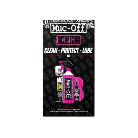 Muc-Off E-Bike Clean Protect & Lube Kit - Reinigingsset voor e-bike