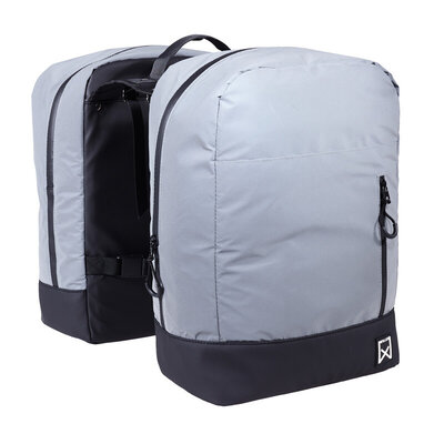 Willex Dubbele Multitas Reflecterend 34L Grijs