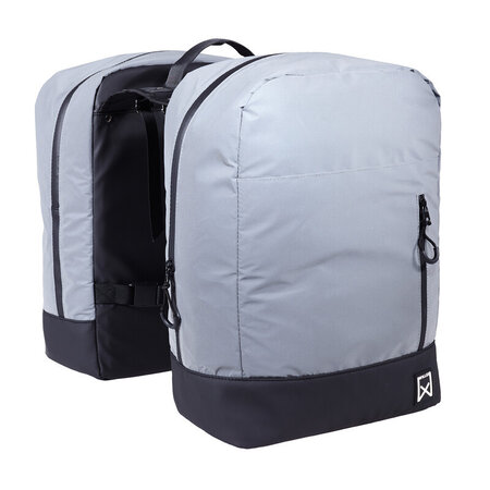Willex Dubbele Multitas Reflecterend 34L Grijs