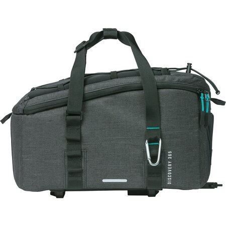 Basil Discovery 365D Bagagedragertas M MIK 2.0 9L Zwart Melee