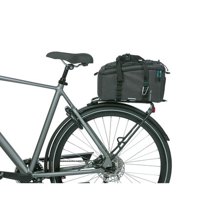 Basil Discovery 365D Bagagedragertas M MIK 2.0 9L Zwart Melee