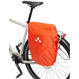 Vaude Regenhoes voor Fietstas Oranje